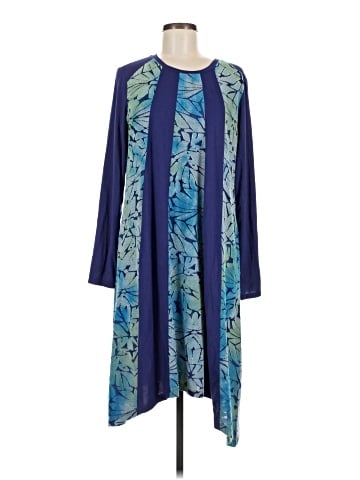 LOGO by Lori Goldstein Casual Dress (view 1)