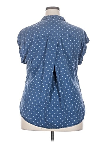 Jachs Girlfriend Short Sleeve Blouse (view 2)
