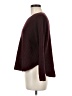 Ann Taylor LOFT Solid Burgundy Pullover Sweater Size M (petite) - photo 5