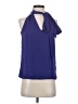 Prabal Gurung 100% Polyester Purple Sleeveless Blouse Size 0 - photo 1