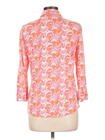 J. McLaughlin 3/4 Sleeve Button-Down Shirt (view 2)