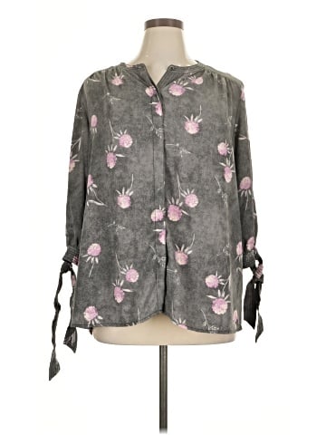 Caslon 3/4 Sleeve Blouse (view 1)