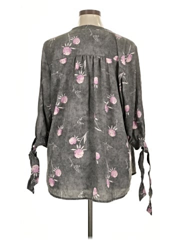 Caslon 3/4 Sleeve Blouse (view 2)