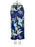 White Stag 100% Rayon Tropical Blue Casual Pants Size S - photo 1