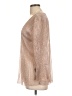 Adiva Tan Long Sleeve Blouse Size L - photo 5