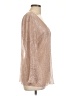 Adiva Tan Long Sleeve Blouse Size L - photo 4