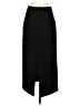 Theory Solid Black Formal Skirt Size 2 - photo 2
