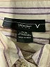 Venezia Stripes Tan Long Sleeve Button-Down Shirt Size 14 - 16 Plus - photo 7