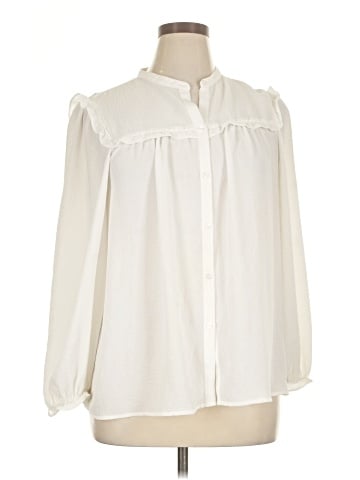 Max Studio Long Sleeve Blouse (view 1)