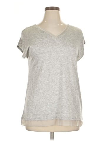 Marled by Reunited Short Sleeve Top (view 1)
