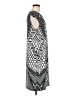 Chico's Graphic Gray Casual Dress Size Med (1) - photo 4