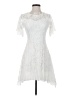 MSLG 100% Polyester White Cocktail Dress Size S - photo 1