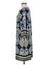 Studio One Paisley Blue Casual Dress Size M - photo 5