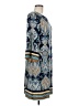 Studio One Paisley Blue Casual Dress Size M - photo 4