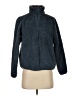 Uniqlo 100% Polyester Solid Blue Faux Fur Jacket Size S - photo 1