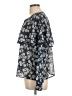 Ann Taylor LOFT 100% Polyester Blue 3/4 Sleeve Blouse Size L - photo 5