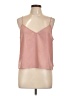 Ann Taylor LOFT 100% Polyester Pink Tank Top Size L - photo 1