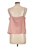 Ann Taylor LOFT 100% Polyester Pink Tank Top Size L - photo 2