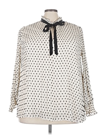 Max Studio 3/4 Sleeve Blouse (view 1)
