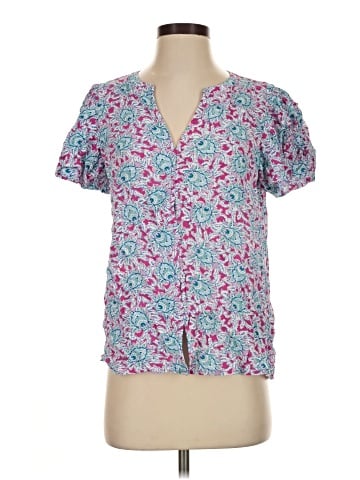 Ann Taylor LOFT Short Sleeve Blouse (view 1)