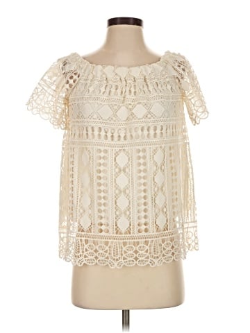 Maurices Short Sleeve Blouse (view 1)