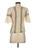 Free People Ivory Short Sleeve Blouse Size XS - photo 2