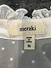 Meraki 100% Polyester Ivory Long Sleeve Blouse Size M - photo 7