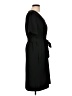 Brass Solid Black Casual Dress Size L - photo 4