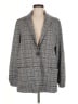 Max Studio Plaid Gray Blazer Size M - photo 1
