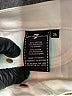 7 For All Mankind Metallic Ivory Jeans Size 26 waist - photo 7