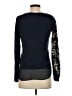 Lucky Brand Floral Blue Pullover Sweater Size XS - photo 2