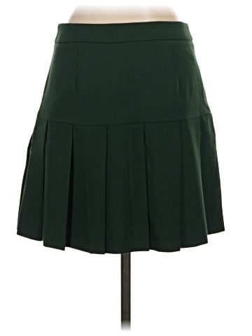 Brooks Brothers Red Fleece Wool Skirt (view 2)
