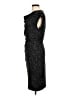 Etcetera Animal Print Gray Cocktail Dress Size 8 - photo 5