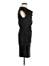 Etcetera Animal Print Gray Cocktail Dress Size 8 - photo 4