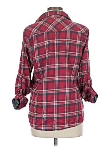Jachs Girlfriend 3/4 Sleeve Button-Down Shirt (view 2)