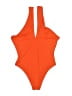 Shein 100% Polyester Orange Bodysuit Size L - photo 2