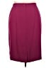 Amanda Smith 100% Polyester Solid Burgundy Formal Skirt Size 18 - photo 2