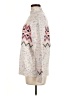Ann Taylor LOFT Chevron-herringbone White Pullover Sweater Size M - photo 5