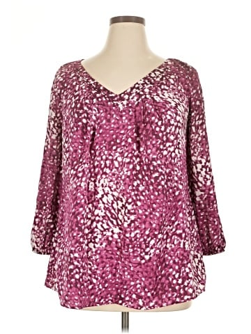 Fashion Bug 3/4 Sleeve Blouse (view 1)