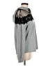 Shein 100% Polyester Gray Pullover Hoodie Size 6 - photo 4