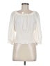 1.State 100% Polyester Ivory 3/4 Sleeve Blouse Size M - photo 1