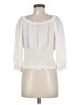1.State 100% Polyester Ivory 3/4 Sleeve Blouse Size M - photo 2
