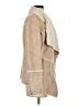 Laundry by Shelli Segal 100% Polyester Tan Coat Size S - photo 4