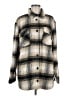 Thread & Supply 100% Polyester Plaid Gold Coat Size M - photo 1