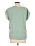 Petite Assembly Green Short Sleeve Top Size Lg Petite - photo 2