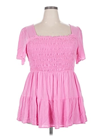 Torrid Short Sleeve Blouse (view 1)