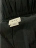 Gap 100% Polyester Solid Black Formal Skirt Size M (tall) - photo 4