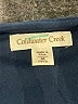Coldwater Creek Blue 3/4 Sleeve Top Size M - photo 7