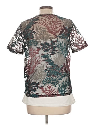 Zara W&B Collection Short Sleeve Top (view 2)