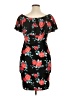 Almost Famous Floral Black Cocktail Dress Size XL - photo 2